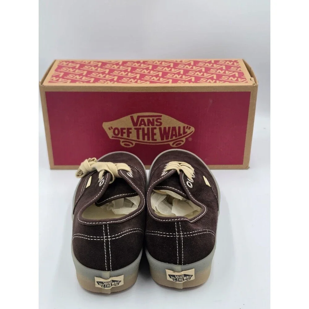 Vans Authentic Crepe Men’s 7.5 Women’s 9 Demitasse Brown Suede VN000D7Y3N1 NIB